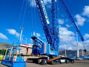 Grúas y Transportes Bony LIEBHERR LR 1600